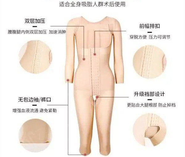 腰腹吸脂术后
