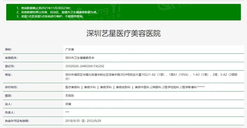 深圳艺星医疗美容医院怎么样？私立中的土豪级别，眼鼻胸优势项目价格亲民