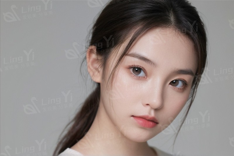 颈部涂抹时抬头，从锁骨向上轻推防颈纹加深。