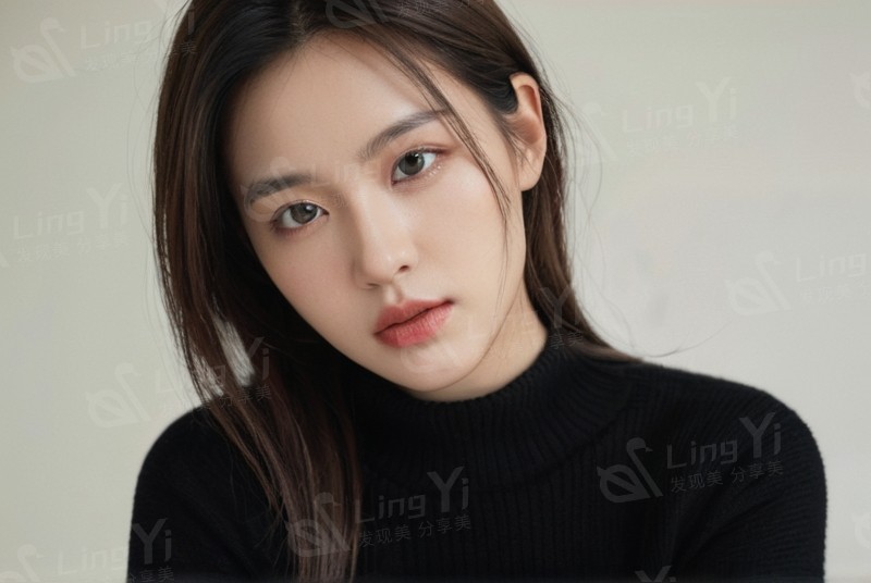 双手食指从法令纹处，向太阳穴方向轻提