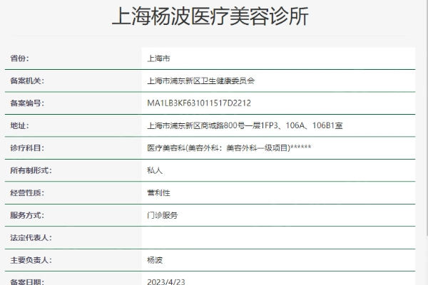 测评上海杨波医疗美容诊所玻尿酸填充项目好不好？资质正规且好评率高