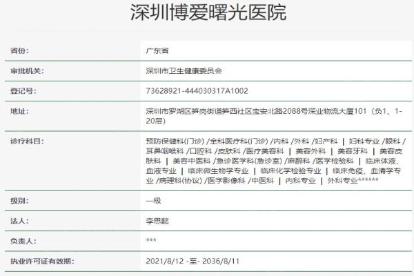 深圳博爱曙光眼科地址在哪？位置好找环境好，快来看看啦！