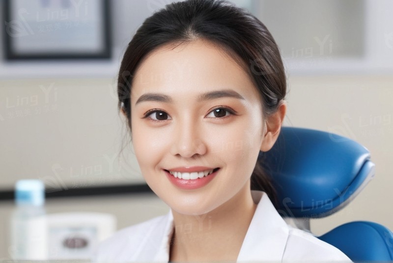 刘海出油用吸油纸垫在发根，轻轻按压不破坏发型​