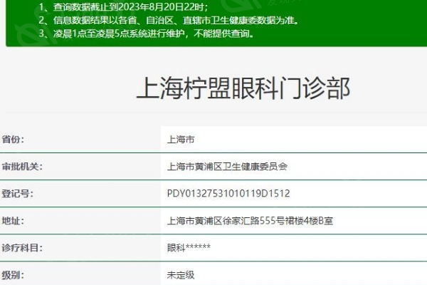 上海柠盟眼科正规吗？正规资质全透明可追溯，技术好还是实力派