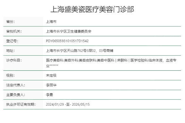 谁知道上海盛美瓷医疗美容门诊部疤痕修复项目怎么样？医生团队强服务好